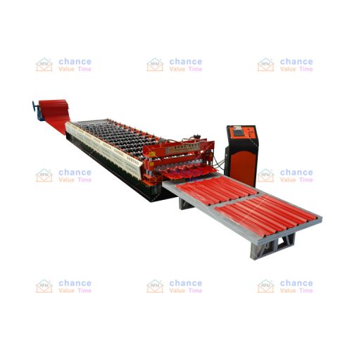 60m high speed color steel roof sheet forming machine