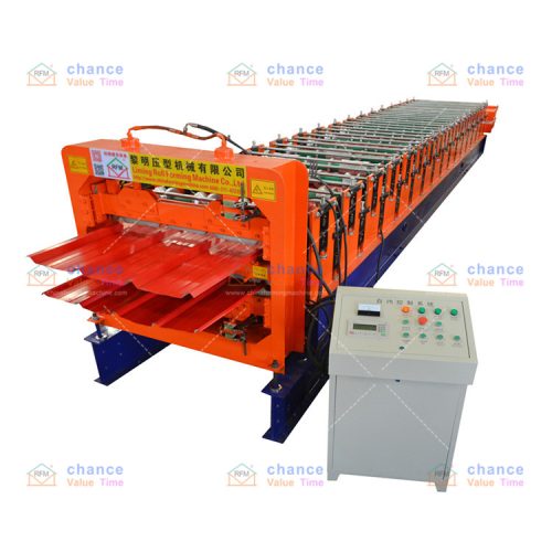 Professional and cost-effective widening double layer tile press