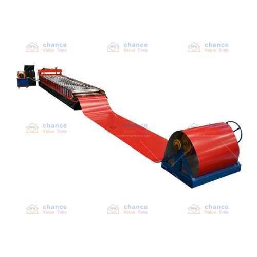 60m high speed color steel roof sheet forming machine