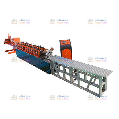 Used for partition wall ceiling C channel roll forming machine
