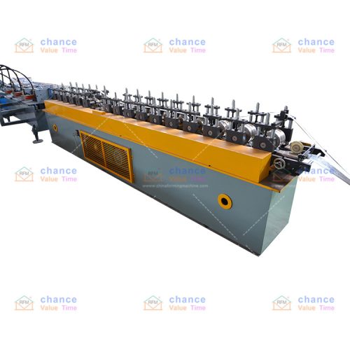 roll forming machine of making Galvanized Iron Rectangular GI Ceiling Channel used for in-door decoration for decorating company