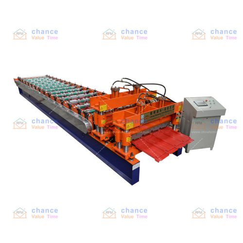 High efficiency large load bearing bamboo glazed tile machine