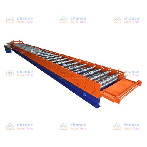 For house construction floor steel deck roll forming machine