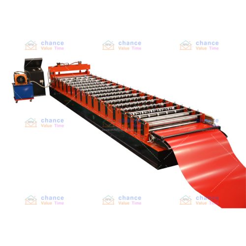 60m high speed color steel roof sheet forming machine