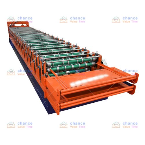 Professional and cost-effective widening double layer tile press