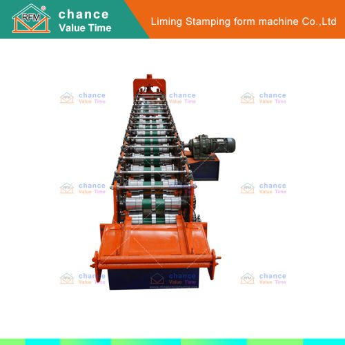 Professional and aesthetic color steel roof ridge tile roll forming equipment