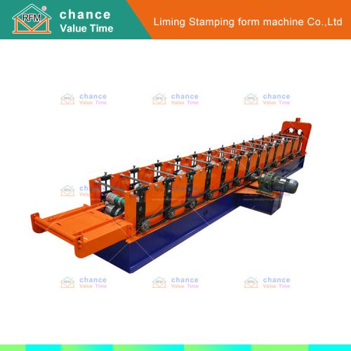 Professional and aesthetic color steel roof ridge tile roll forming equipment