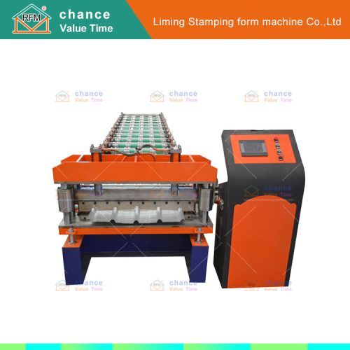 Roof slab forming machine