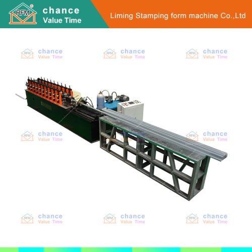 Galvanized Iron Rectangular GI Ceiling Channel roll forming machine