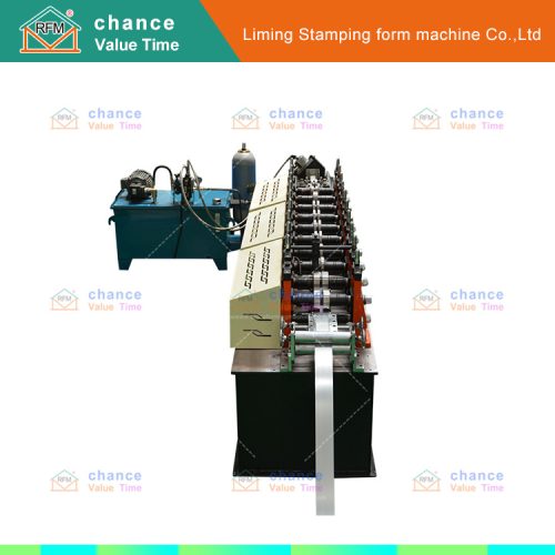 High-speed Galvanized Iron Rectangular GI Ceiling Channel Roll Forming Machine for indoor decoration industry