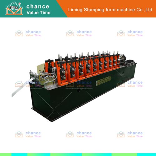 High-speed Galvanized Iron Rectangular GI Ceiling Channel Roll Forming Machine for indoor decoration industry