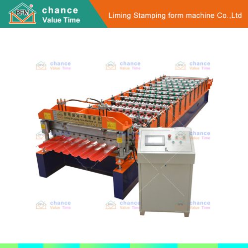Veneer roll forming machine