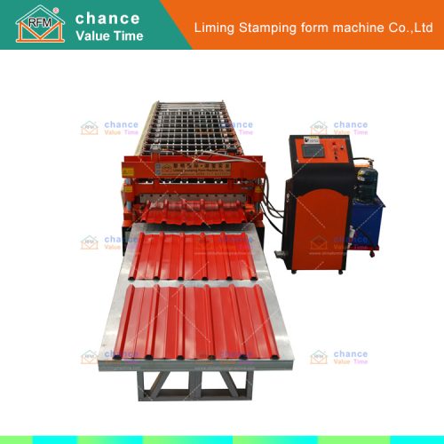 Metal roof roll forming machine