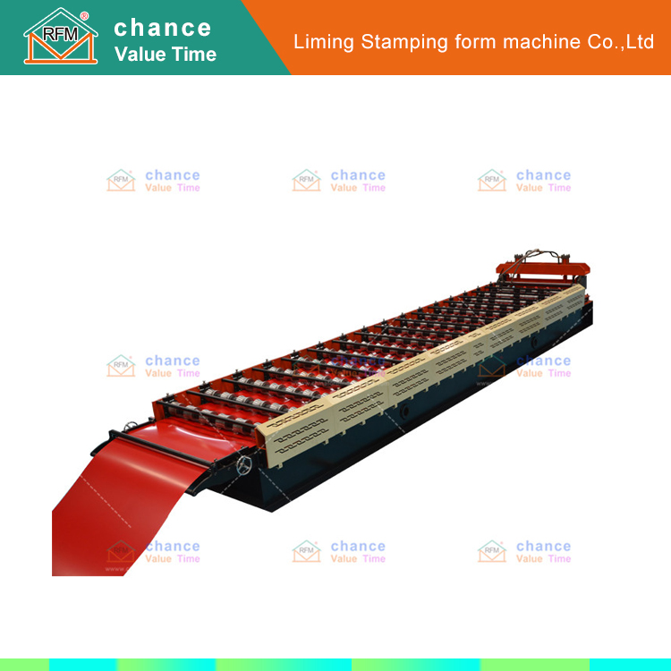 construction metal roofing plate roll forming machine