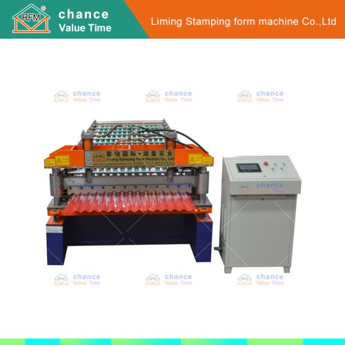 Construction metal roofing sheet roll forming machine