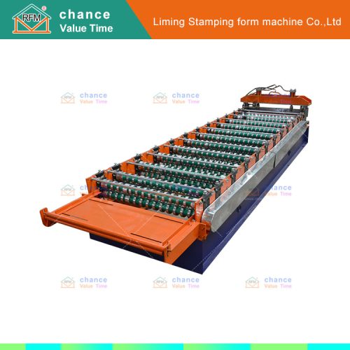 Construction metal roofing sheet roll forming machine