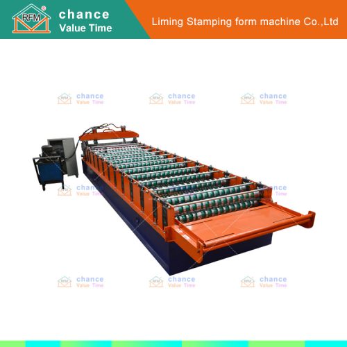 Construction metal roofing sheet roll forming machine