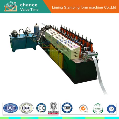 U profile partition wall keel roll forming machine