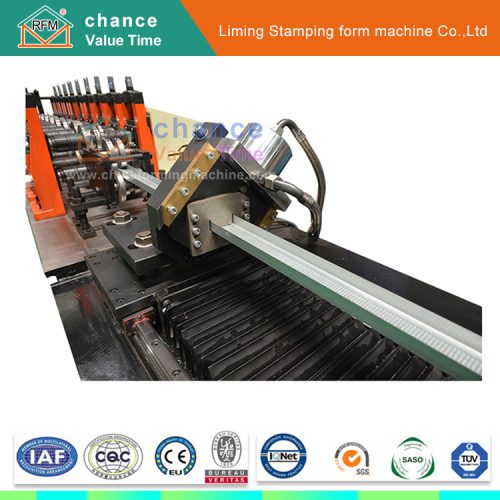 U profile partition wall keel roll forming machine