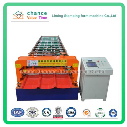 LIMING Popular sale Chile Peru TR4 Roof machine single layer zinc aluminium roofing sheet making machine