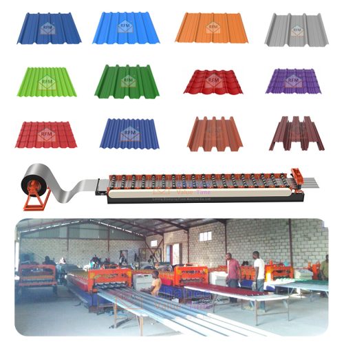 Roofing Sheet Roll Forming Machine | Automatic Metal Roof Panel Line