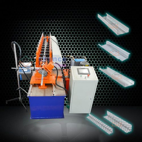 Omega Roll Forming Machine | Automatic Metal Channel Forming Line