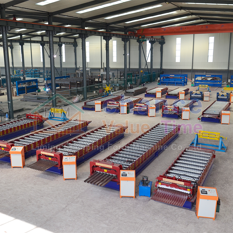 6 Roof Panel Roll Forming Machine | Automatic Roofing Sheet Making Line